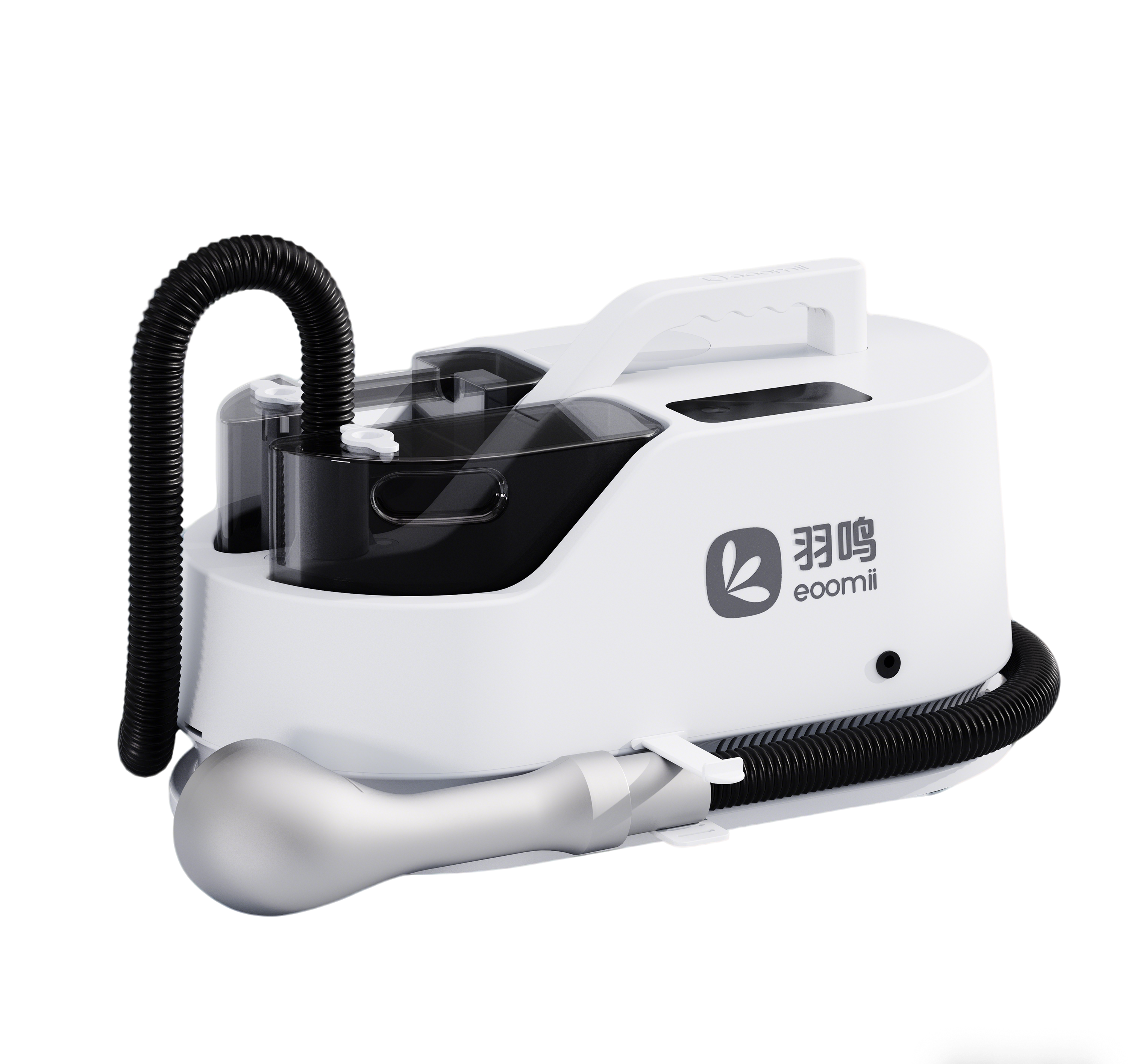 Portable Micro-Water Shower (for Humans) Crescent White